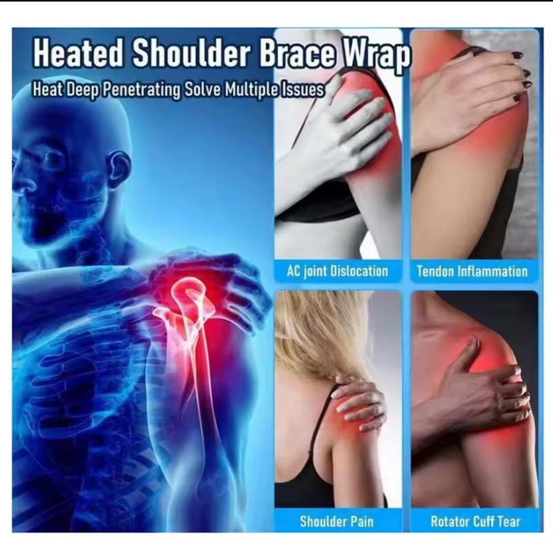 Miniatura 6 de hombrera de terapia de calor calefactora